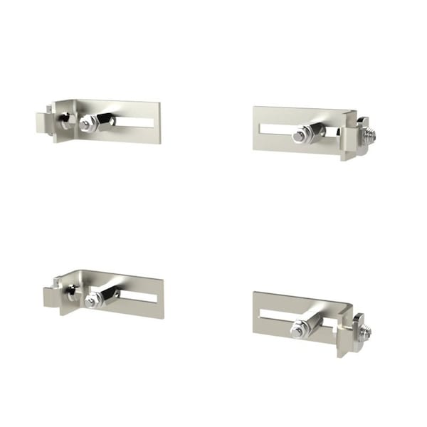 Saginaw Control & Engineering Panel Support, 12 in. H x 7 in. W x 2 in. L, Steel SCE-FSPS4 - main